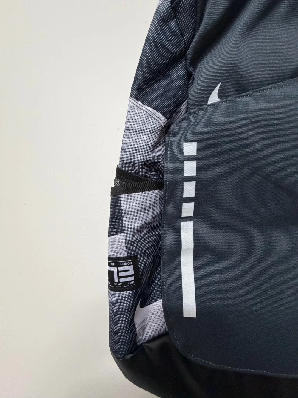 Nike Black and Gray Performance Backpack